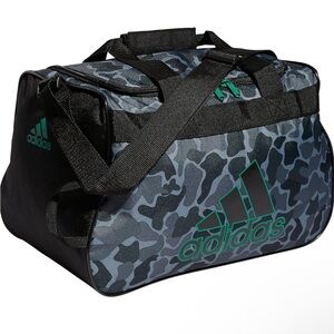 Adidas Camo Duffel Bag in Black and Green(small inside stain )
